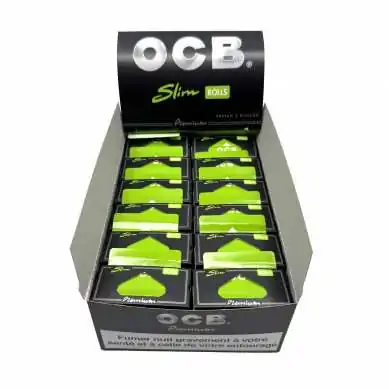 Boîte de 24 rouleaux OCB Rolls Premium Slim
