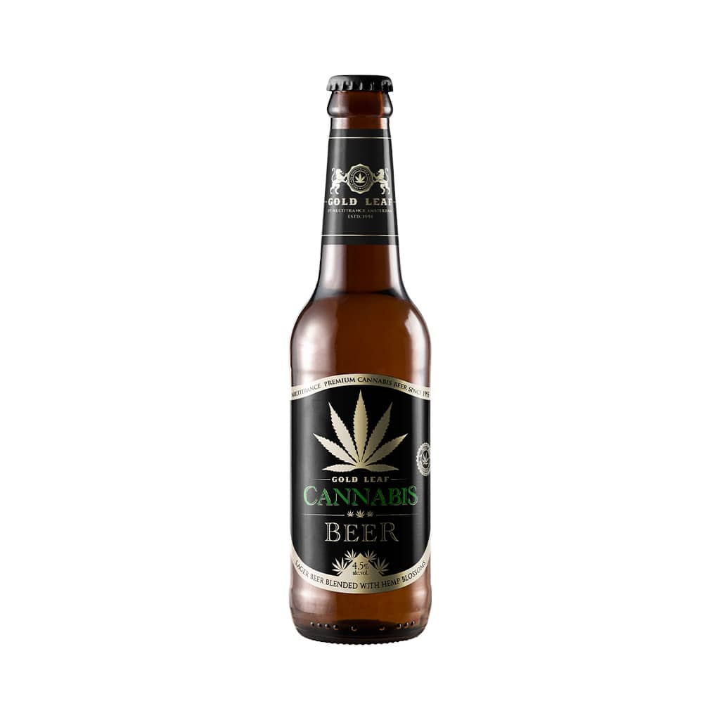 Bière CBD - bouteille 33cl | MULTITRANCE & HAZE (Or)