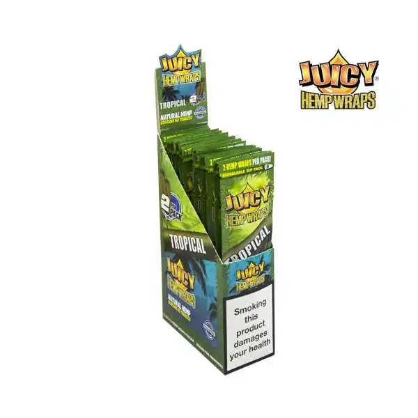 Blunt de chanvre Tropical Boîte de 25 paquets