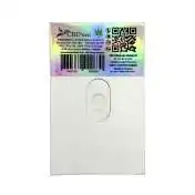 Packaging CBD'eau avec étiquette holographique, QR code et infos produit CBD 7% Critical+