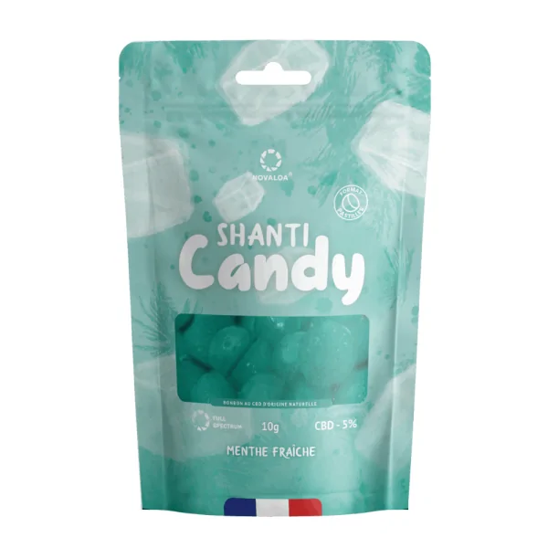 bonbon cbd menthe fraiche