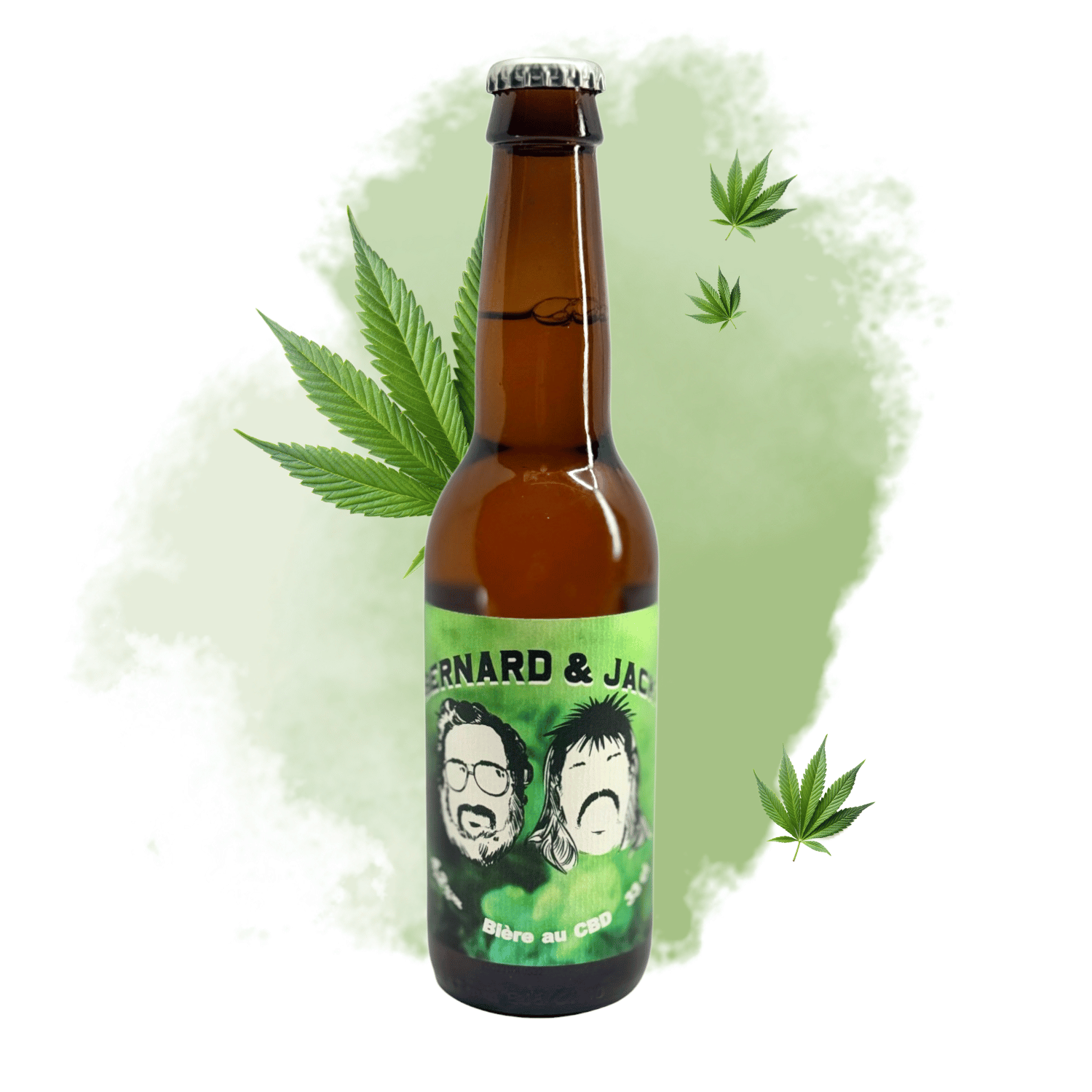 Bière CBD - bouteille 33cl | BERNARD & JACK