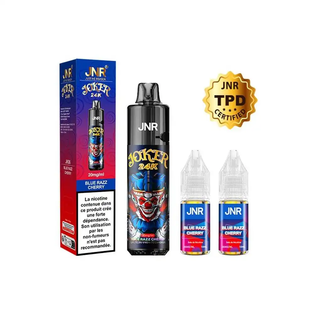 Puff Joker 24K Blue Razz Cherry