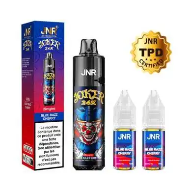 Puff Joker 24K Blue Razz Cherry