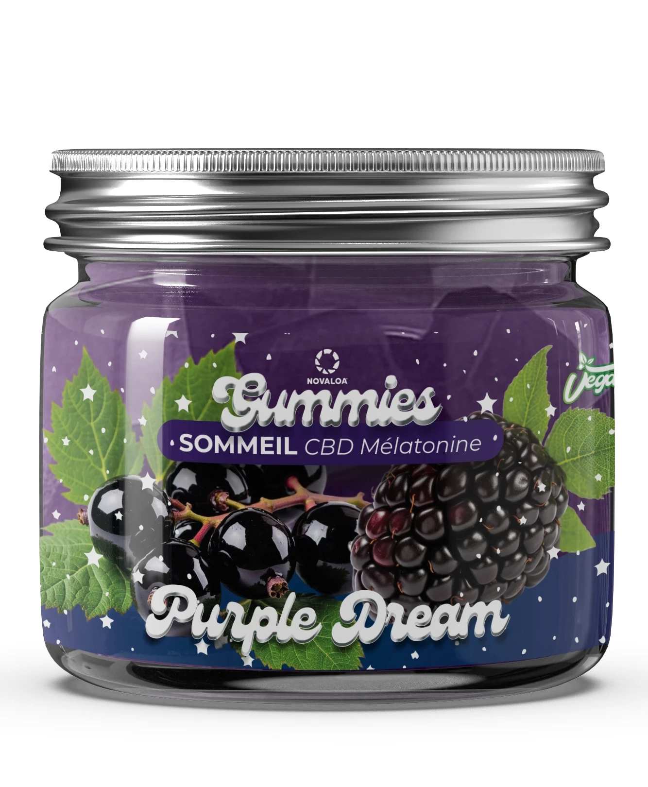 Gummies CBD Sommeil Purple Dream CBD & mélatonine