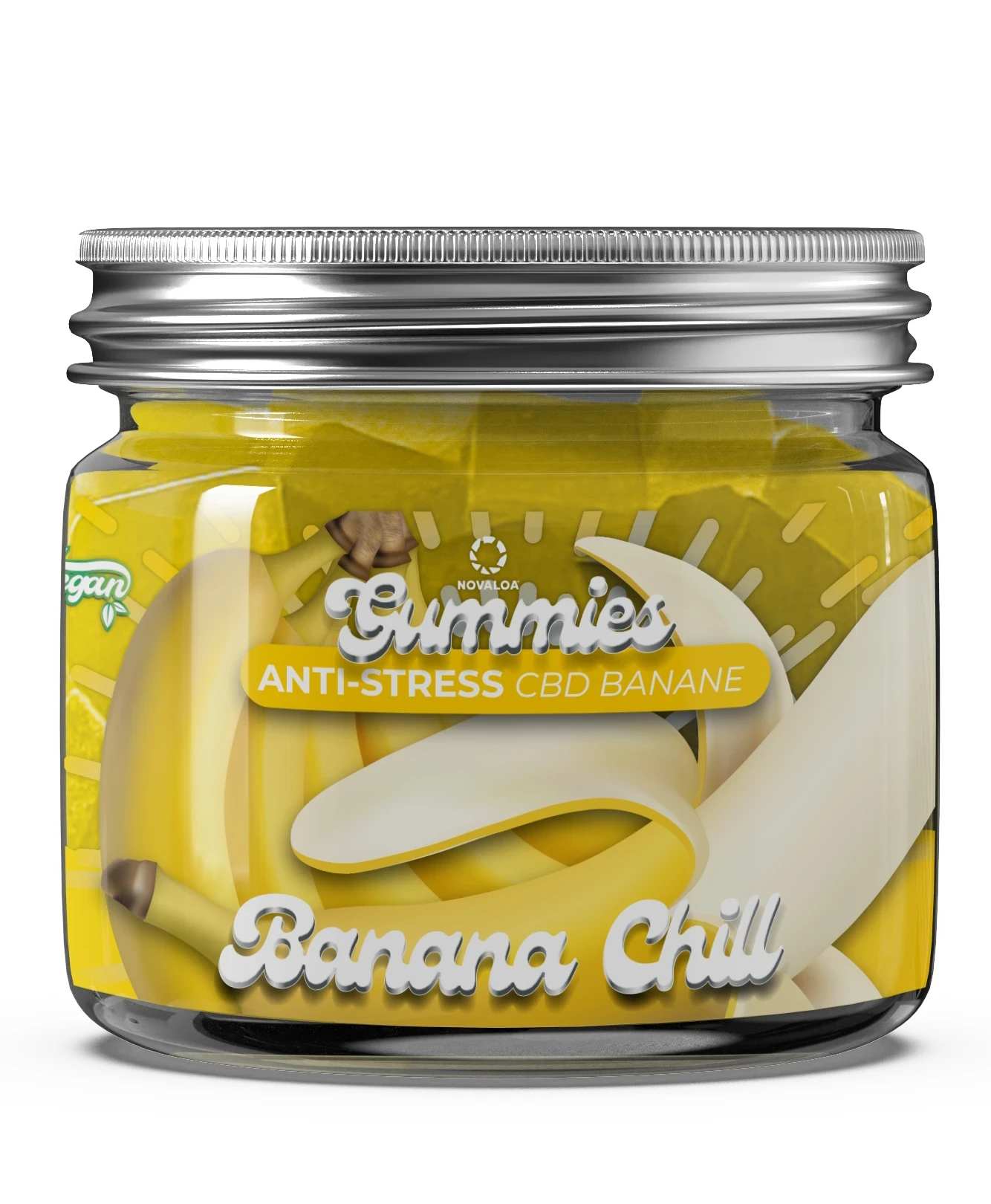Gummies CBD Anti-Stress Banana Chill 20mg CBD