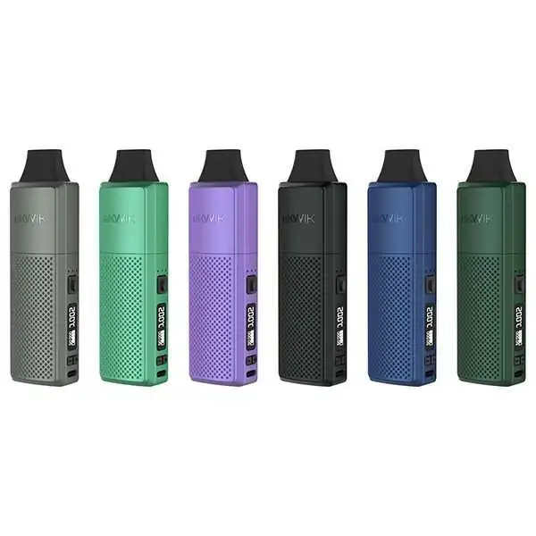 Vaporisateurs eKwik Sunakin 3-en-1 en 6 couleurs : gris, vert, violet, noir, bleu et vert foncé