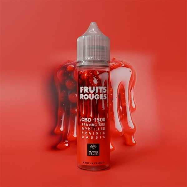 E-liquide CBD Fruits Rouges 50ml Marie Jeanne - CBD Isolat 1500mg/2500mg (1500mg)