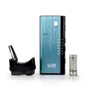 Vaporisateur Wiz Hybrid 2ml avec batterie bleue, base noire et atomiseur détachable