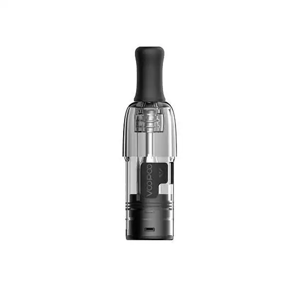 Pod de remplacement Doric Galaxy S1 2ml pour cigarette électronique Voopoo, transparent et noir