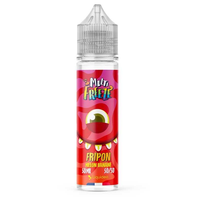 E-liquide Fripon 50ml Multi Freeze Melon Banane Liquideo | Fabrication  Franaise