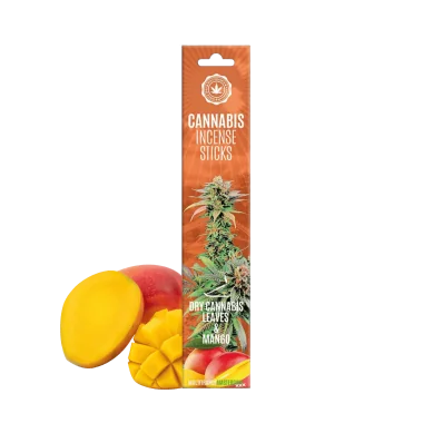 Bâtonnets d'encens cannabis et mangue Multitrance