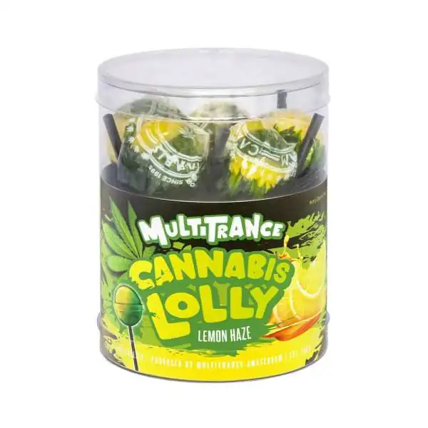 Sucette au cannabis citron MULTITRANCE
