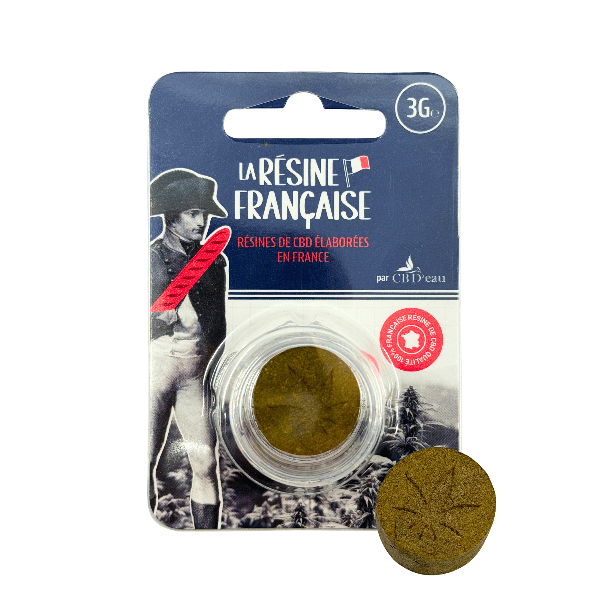 Résine CBD 3gr - POLLEN JAUNE | LA RÉSINE FRANÇAISE