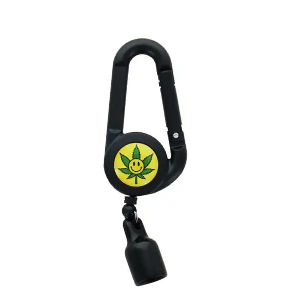 Porte Briquet Clipper Leaf Smiley Design