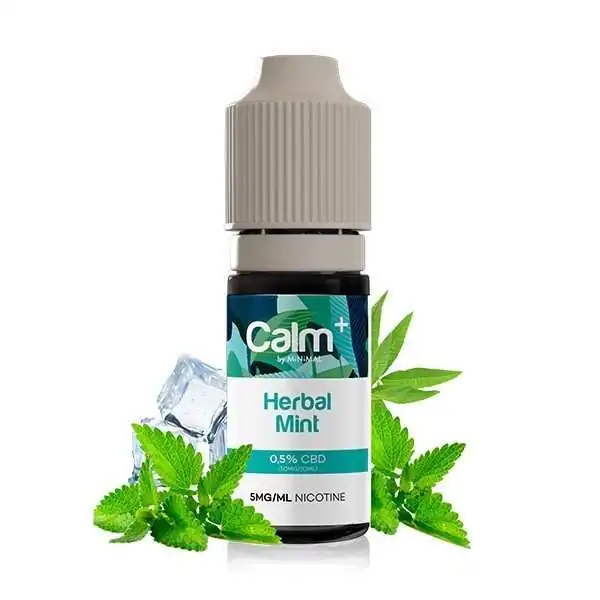 E-liquide CBD Herbal Mint 10ml Calm+ by Minimal - FUU