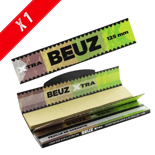 Feuilles Slim Long Brown 125mm BEUZ