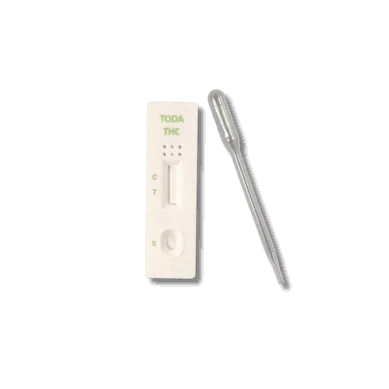 Test de dépistage urinaire THC TODA PHARMA avec bandelette réactive, détection cannabis