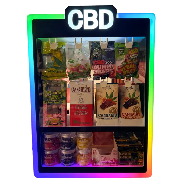Vitrine Complète CBD Alimentaire - CBD’eau