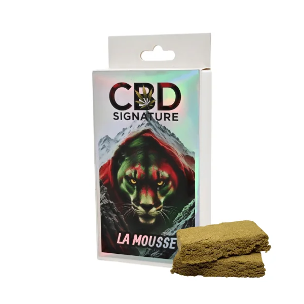 Résine de CBD La Mousse CBD Signature