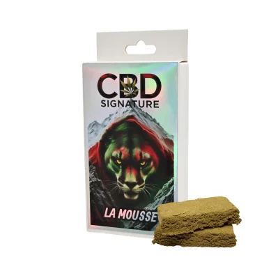 Résine de CBD La Mousse CBD Signature
