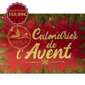Calendrier de l'avent CBD'eau Plus de 24 gr de fleurs !