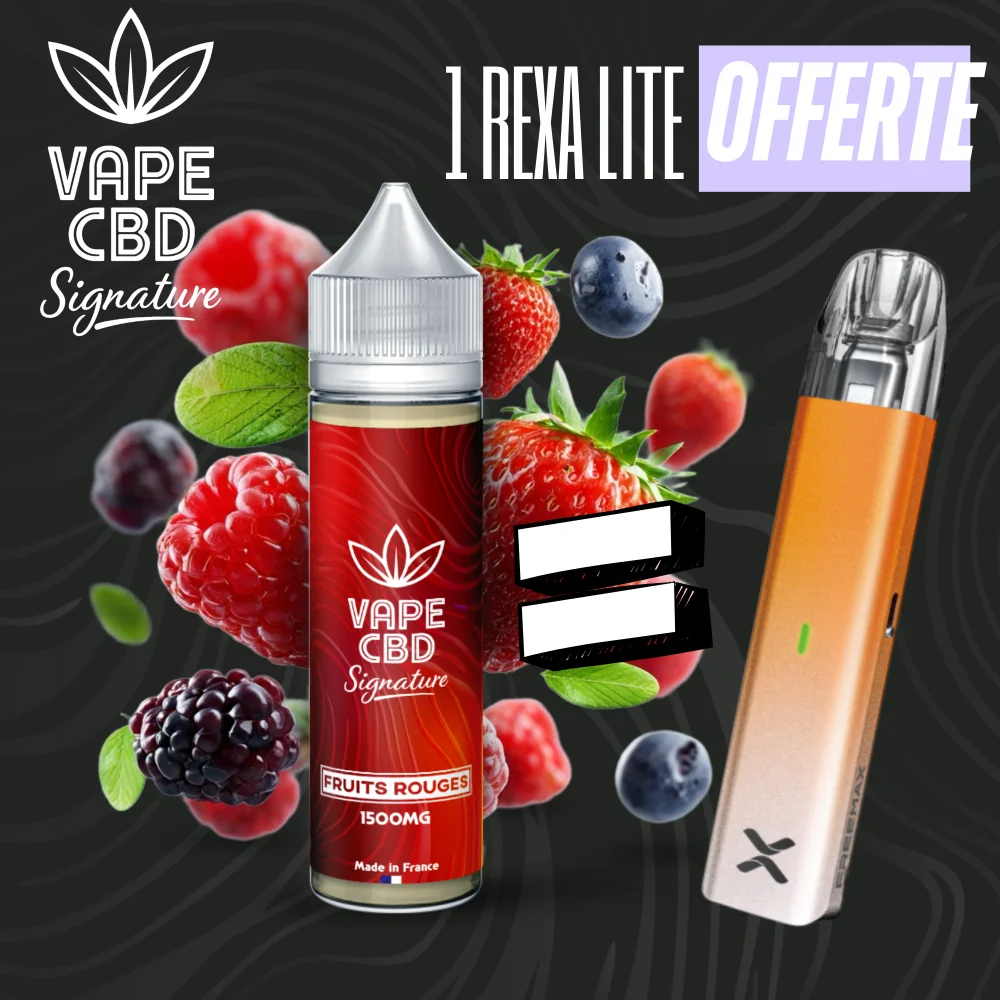 Fruits Rouges Vape CBD Signature
