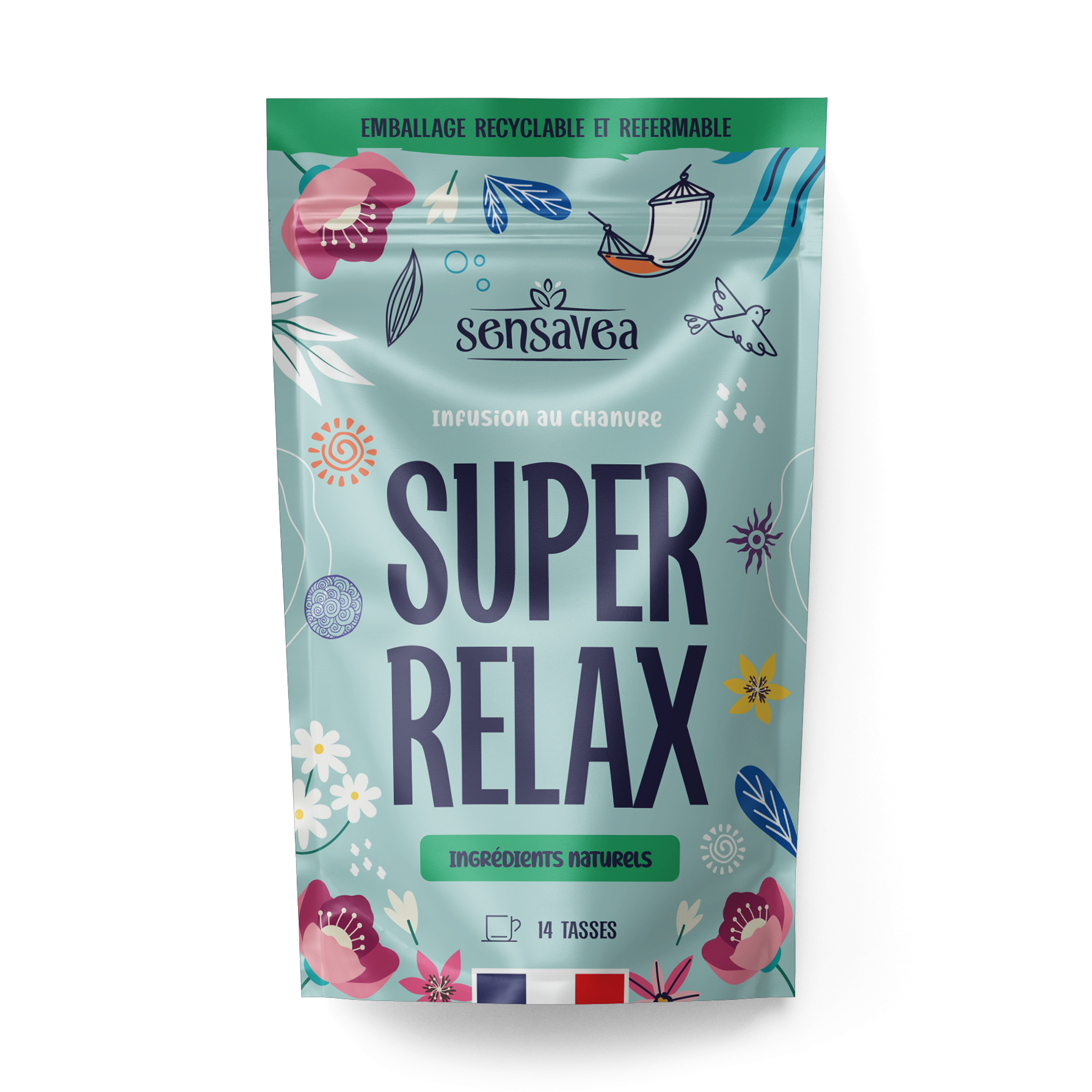 Tisane CBD bio super relax | SENSAVEA