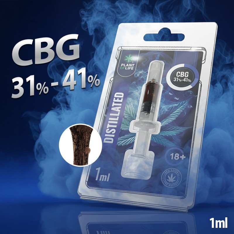 Wax CBG 31-41% Naturelle 1ml | PLANT OF LIFE
