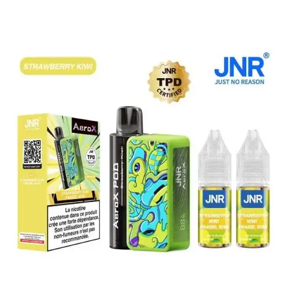 Puff AeroX 32K JNR Strawberry Kiwi - 2% nicotine