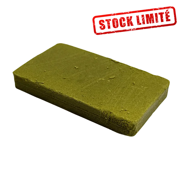 Résine CBD Super Hash Green 51% 100g - Stock Limité