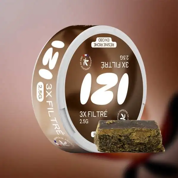 Résine de CBD 3x Filtrée 2.5g - IZI