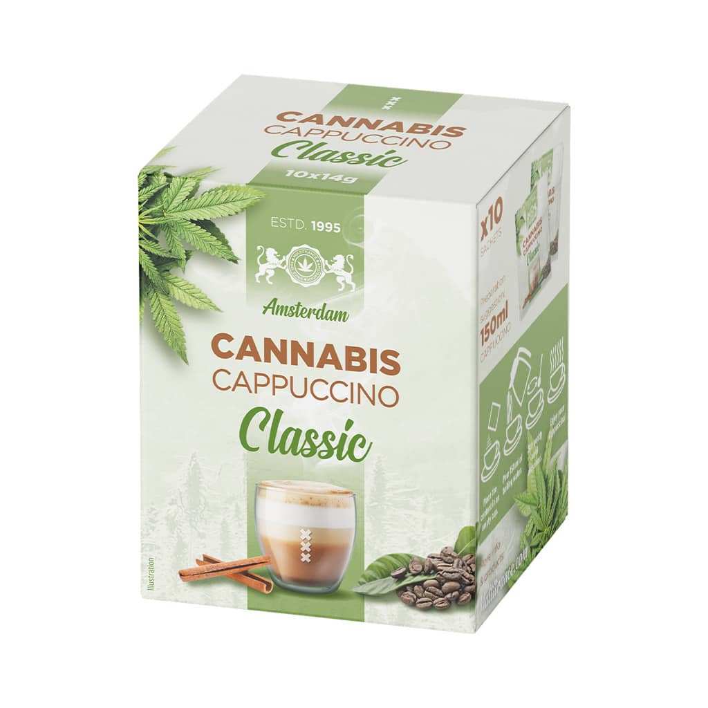 Cappuccino au chanvre Classic 10 sachets | MULTITRANCE