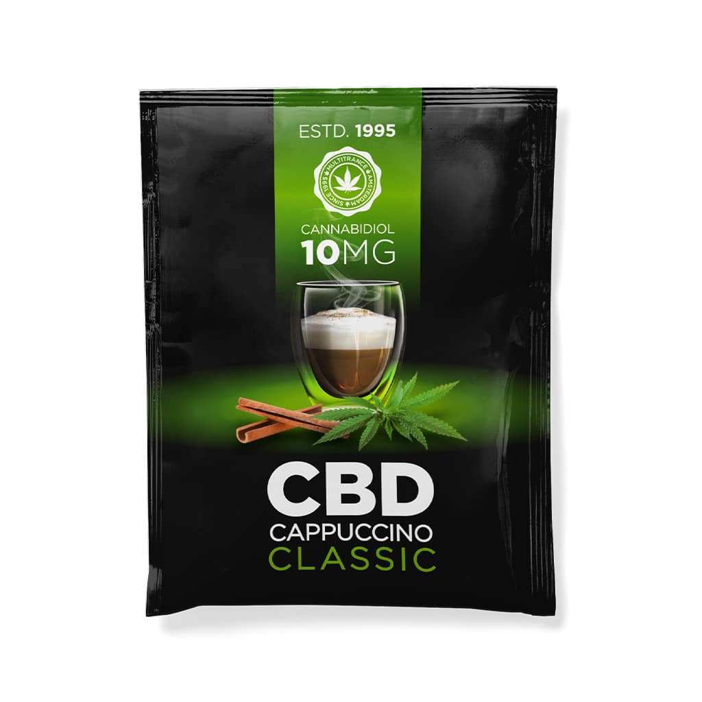 Cappuccino Classic au CBD 10mg  10 sachets | MULTITRANCE