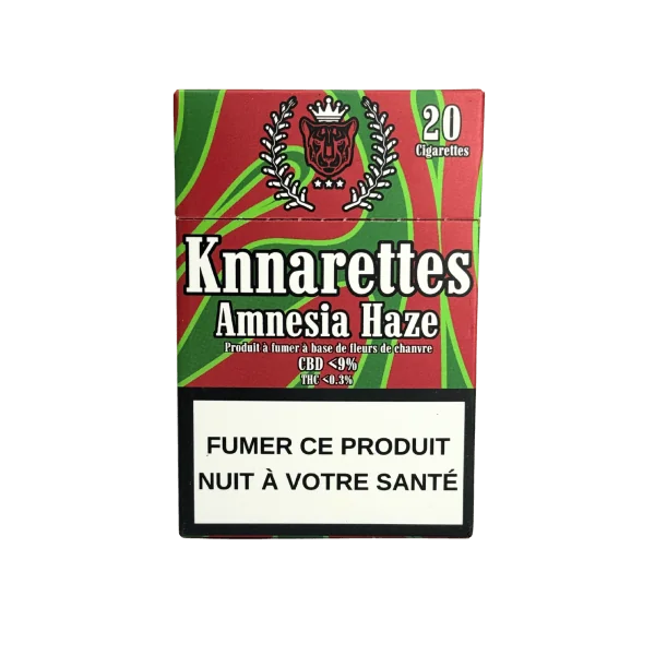 Cigarettes CBD Amnesia Haze KNNARETTES