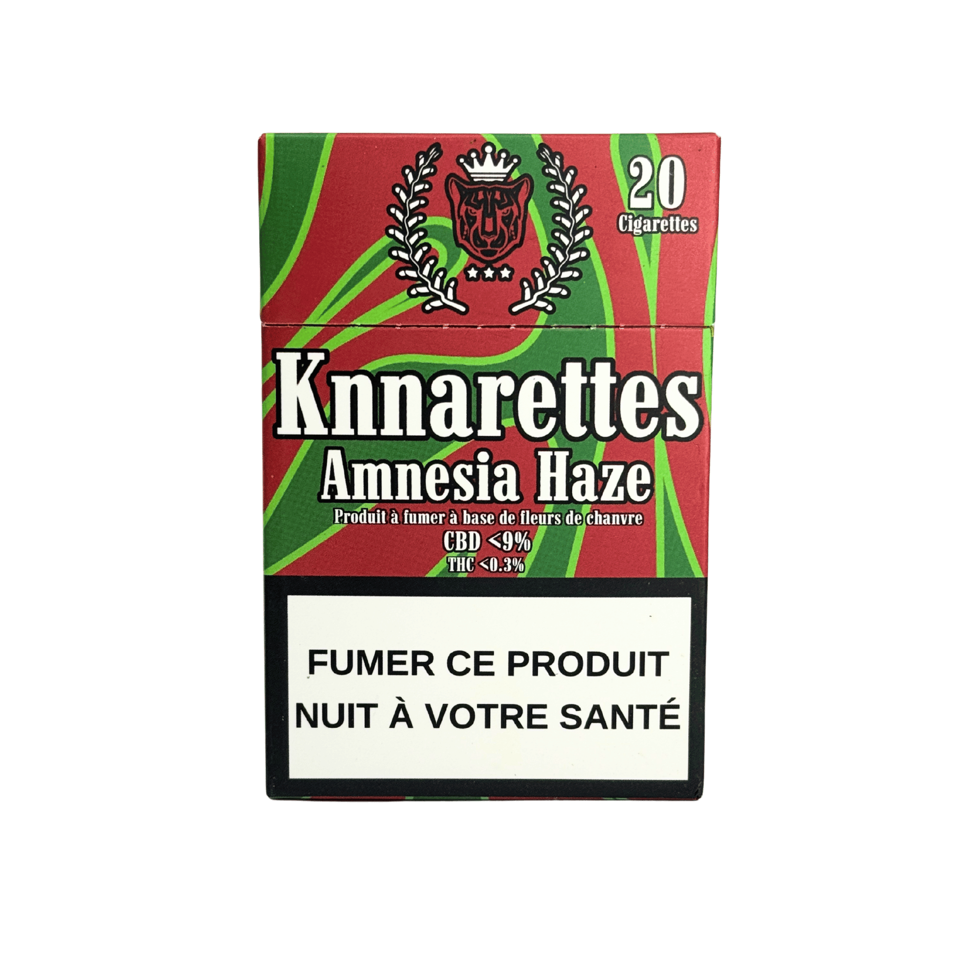 Cigarette CBD Amnesia Haze KNNARETTES | Paquet 20