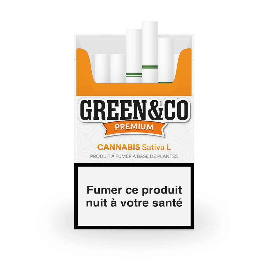 Cigarettes CBD Premium Green&Co