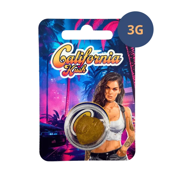 Résine Solide Amber CBD 30% - THC 0% California Kush 3g
