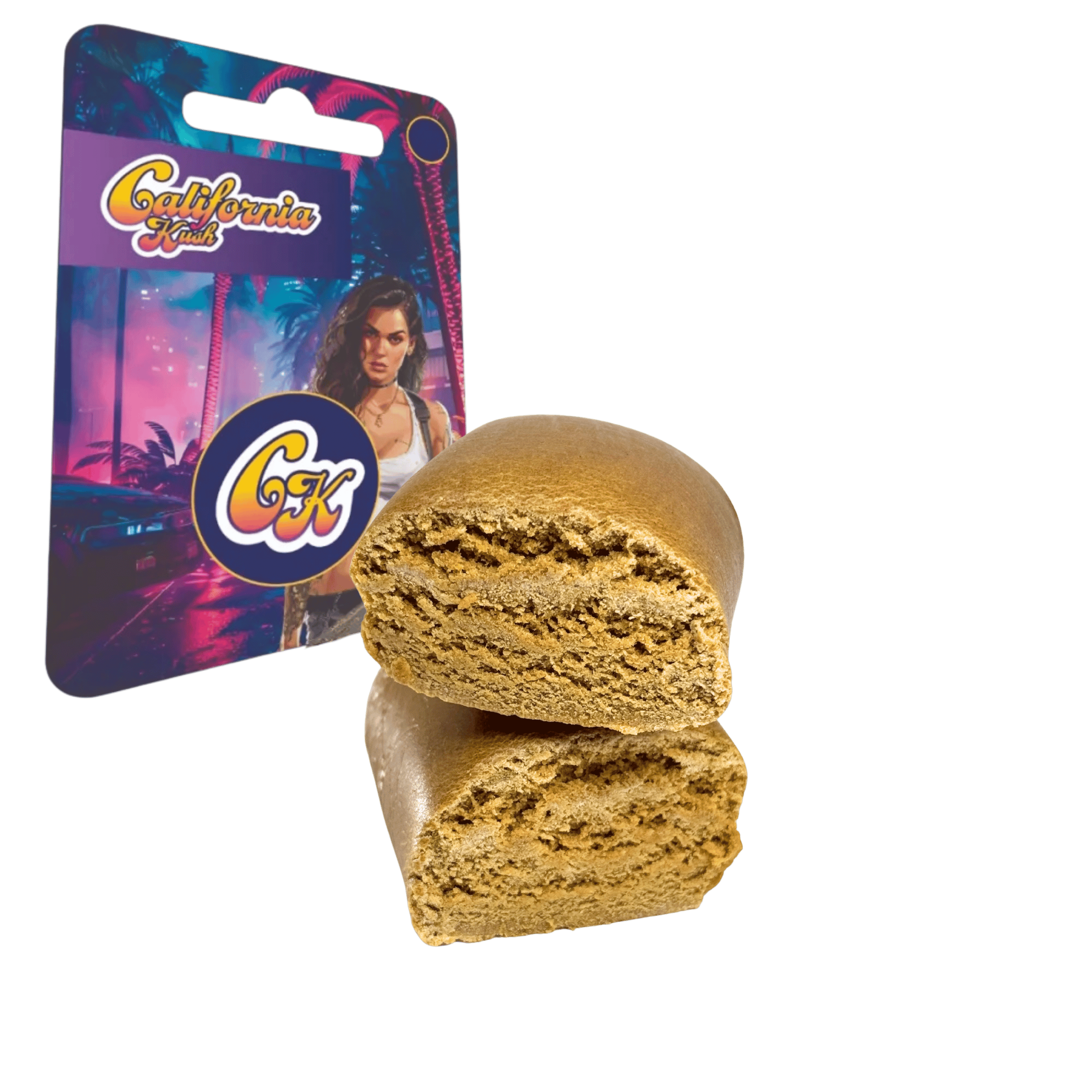 Résine Solide Amber CBD 30% - THC 0% California Kush 3g