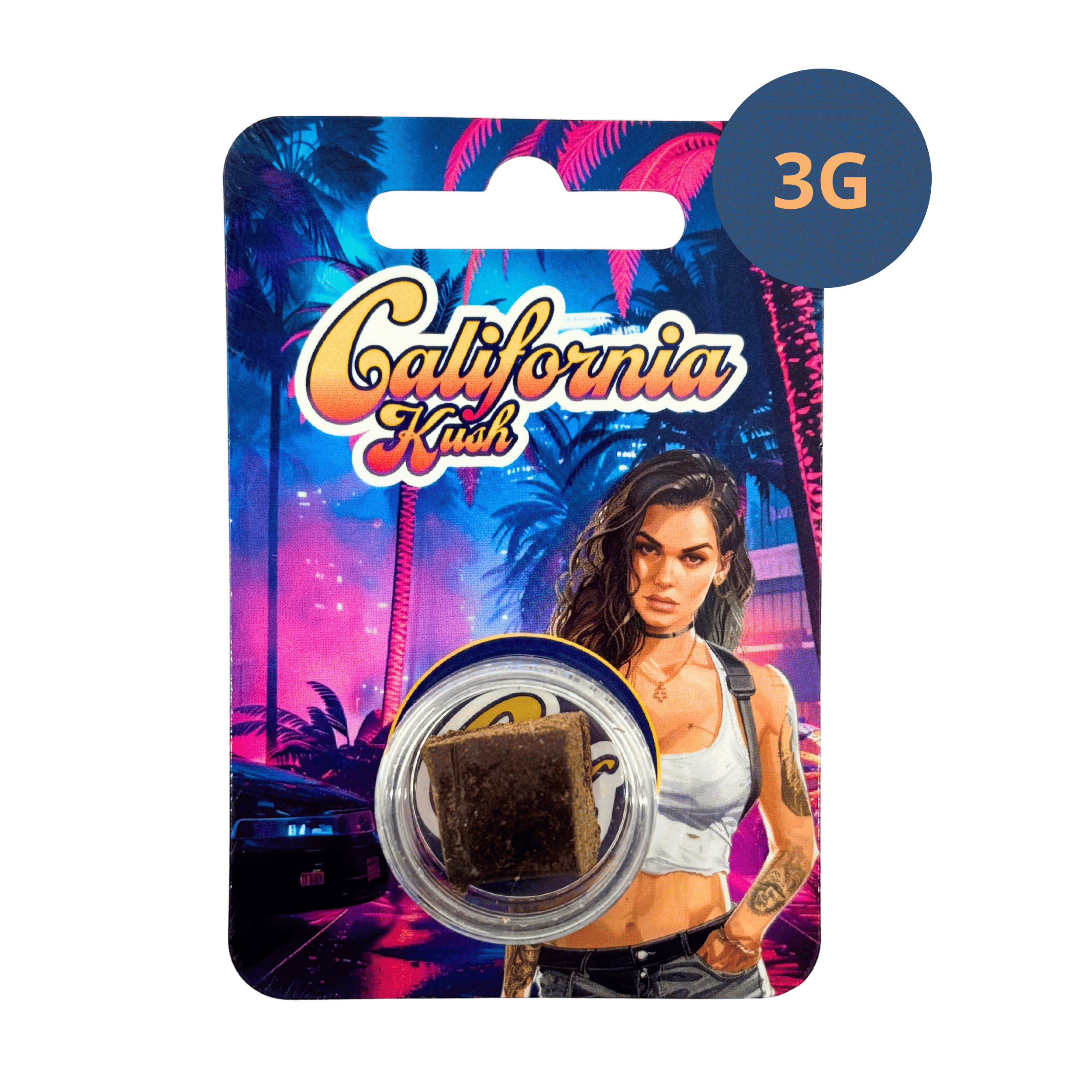 Résine Suprême Purple CBD 50% California Kush 3g