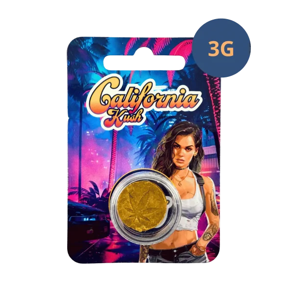 Résine Ketama Hash CBD 30% - THC 0% California Kush 3g