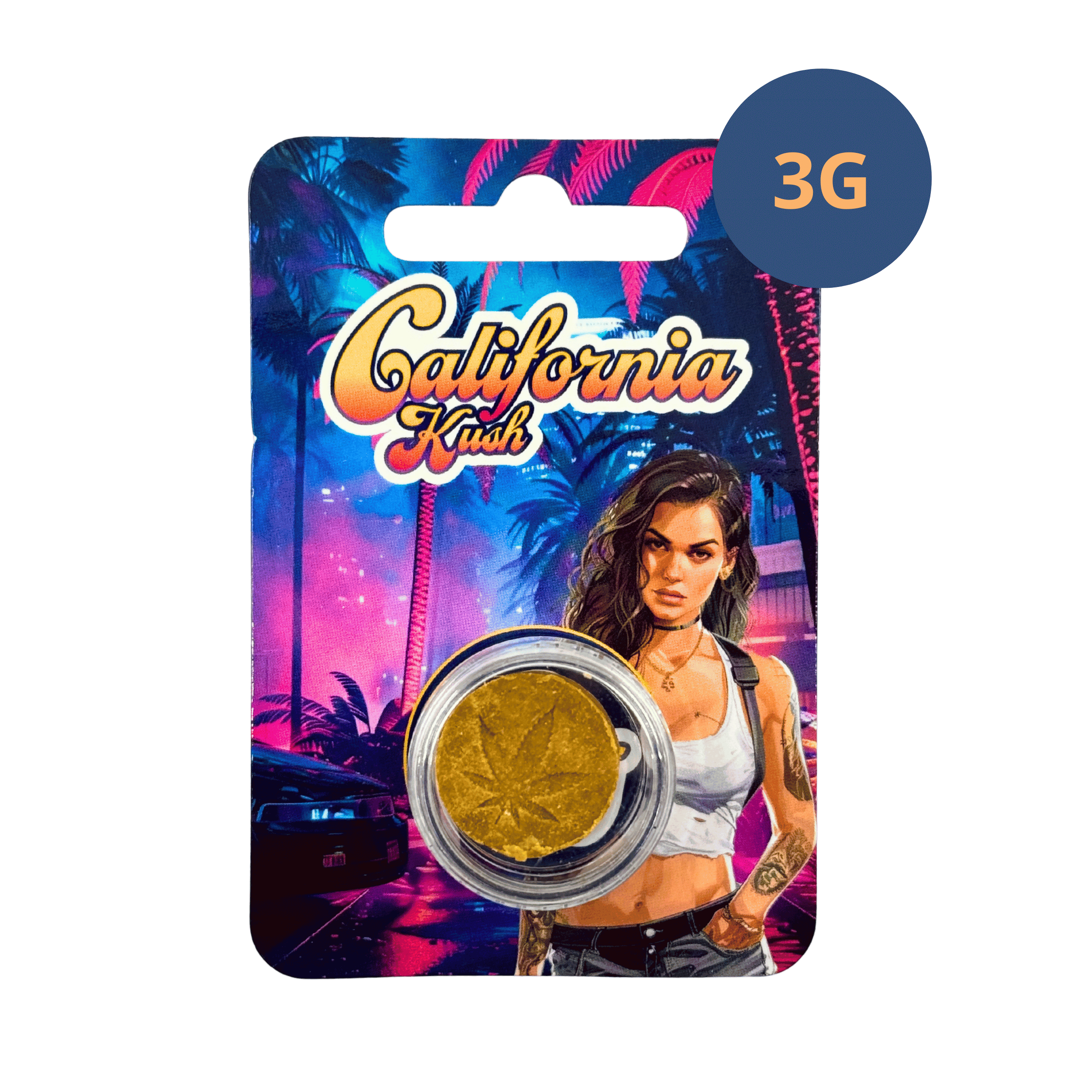 Résine Ketama Hash CBD 30% - THC 0% California Kush 3g