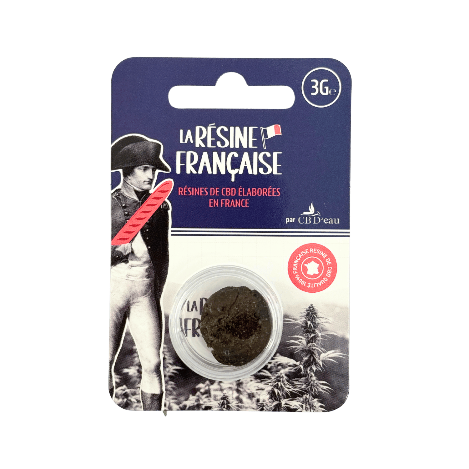 CBD Black Butter - Résine Française 3g - 70% CBD