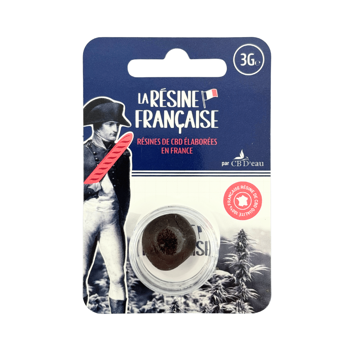 CBD Libanais Rouge - Résine Française 3g - 30% CBD