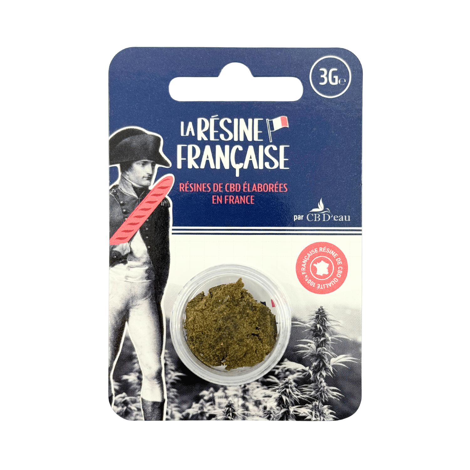 Solide Afghan Hash - Résine Française 3g - 50% CBD
