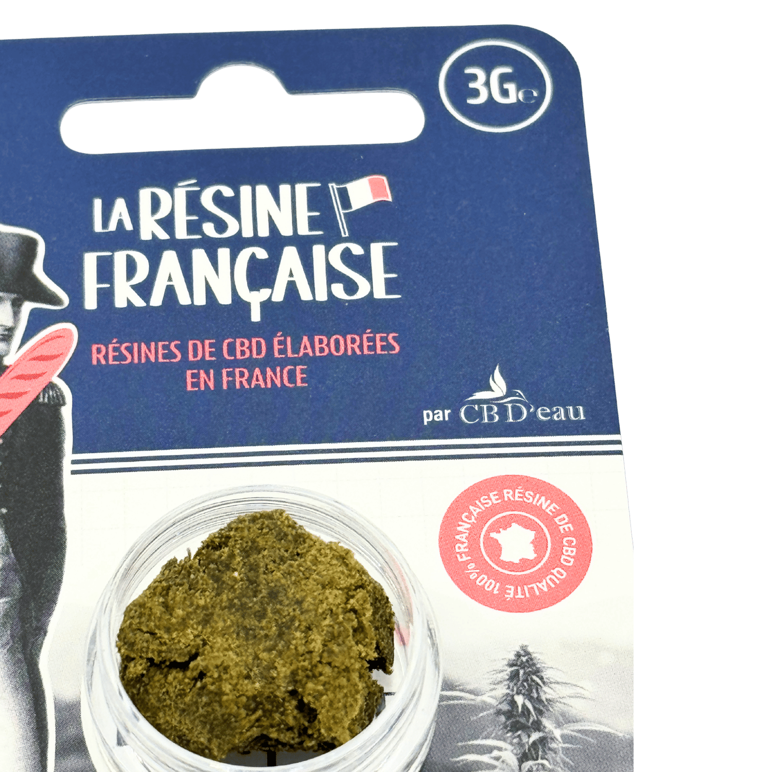 Solide Afghan Hash - Résine Française 3g - 50% CBD