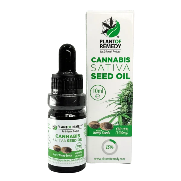 Huile CBD 15% graines de chanvre | PLANT OF REMEDY