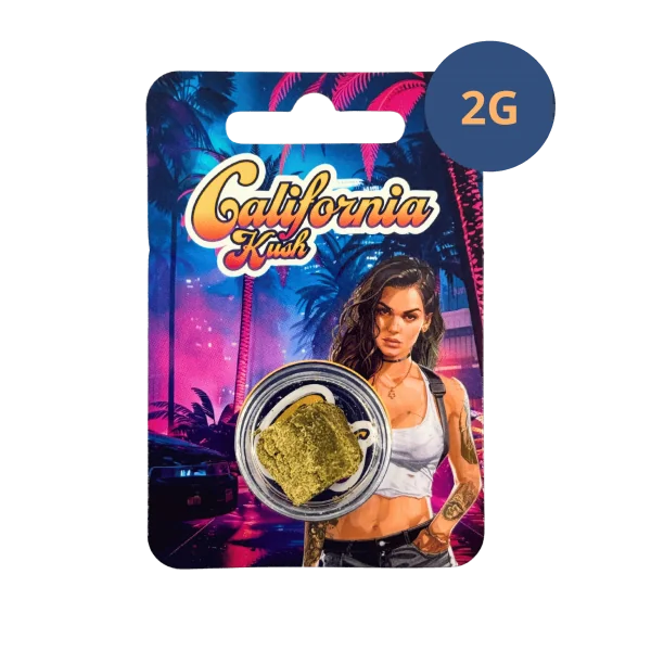 Résine Suprême Hash CBD 50% California Kush 2g
