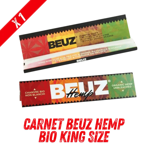 Carnet Beuz Hemp Bio King Size
