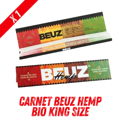 Carnet Beuz Hemp Bio King Size